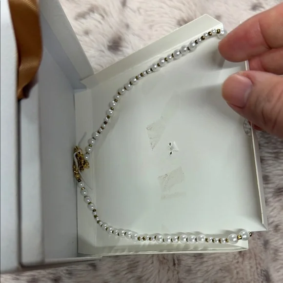 Nautica Gold and Silver Charm Necklace - Picture 2 of 5